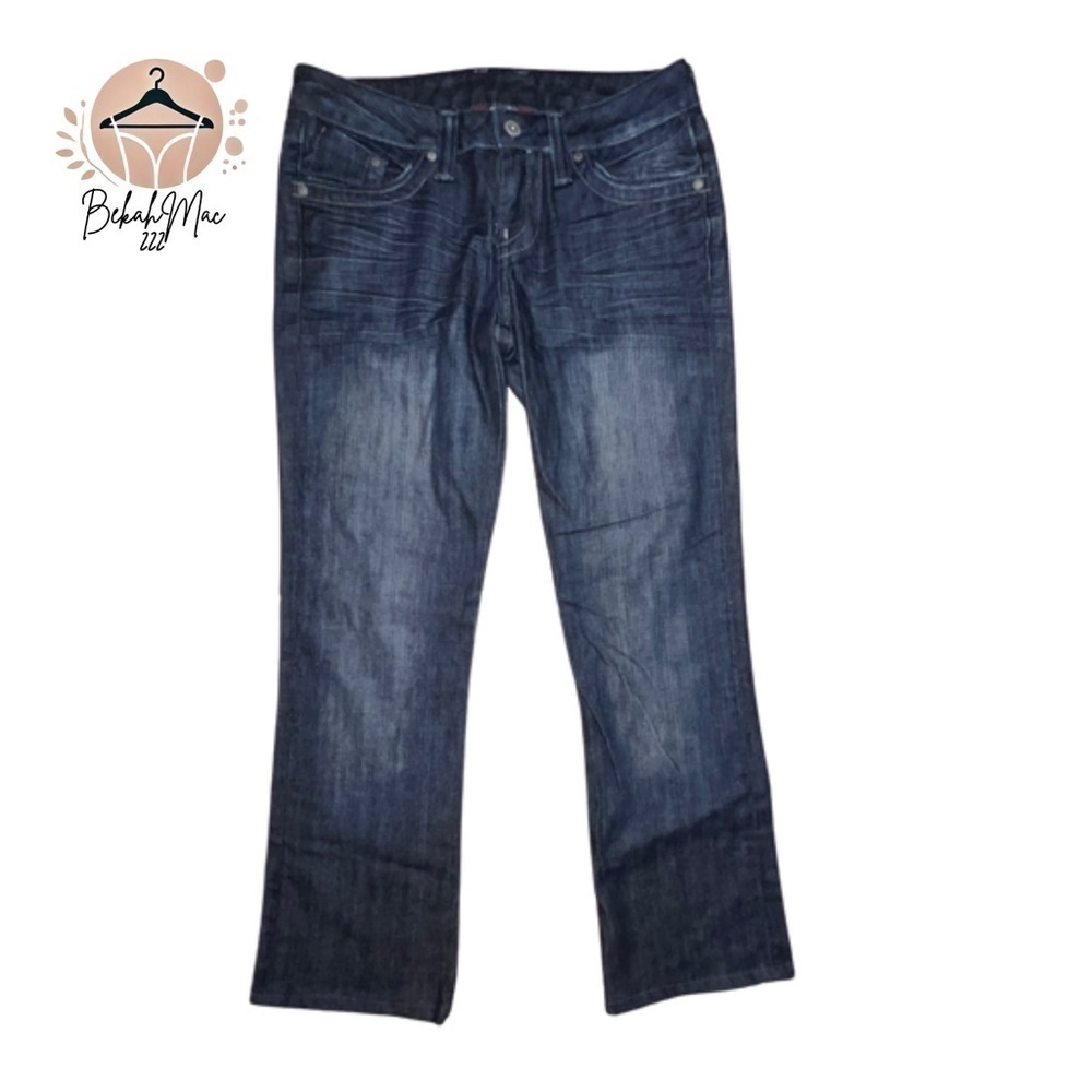 Lucky Brand Gene Montesano Dark Wash Bootcut Jeans Size 4 – Chic & Timeless